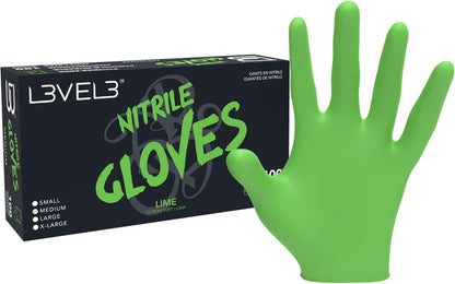 Experience Unmatched Protection with Level 3 Heavy Duty Nitrile Gloves - 100 Count Box, Latex Free and Perfectly Fitting for All Your Needs