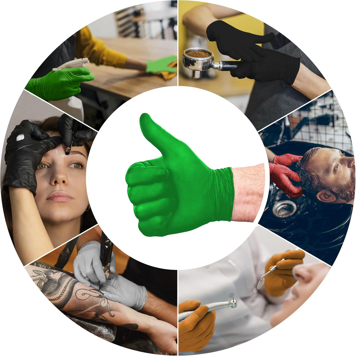 Experience Unmatched Protection with Level 3 Heavy Duty Nitrile Gloves - 100 Count Box, Latex Free and Perfectly Fitting for All Your Needs